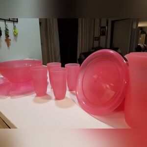 Pink Party Tableware Set